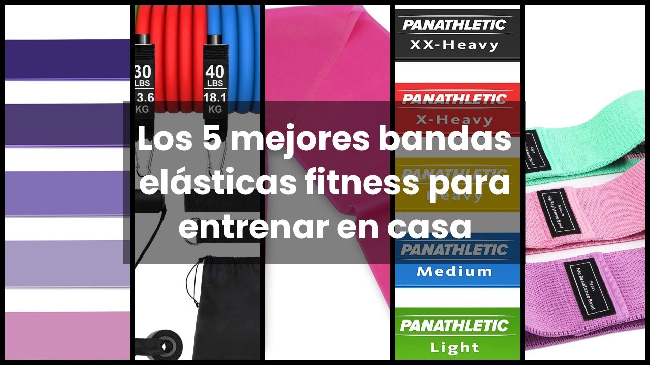 Las mejores bandas elásticas de musculación, Estilo de vida, Escaparate