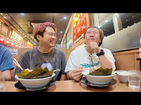 I went out with everyone to eat the ramen I'd been craving throughout my 4-month hospital stay.