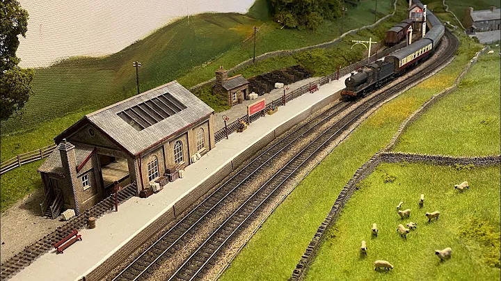 Embankments, Roads, Scenery, & Station Details - New Layout - Part 5 - Yorkshire Dales Model Railway