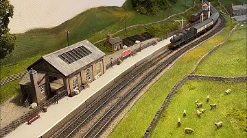 Embankments, Roads, Scenery, & Station Details - New Layout - Part 5 - Yorkshire Dales Model Railway