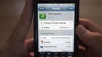 Change The Carrier Name On Your iOS Device!