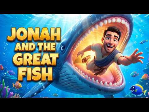 Jonah and the Great Fish 🐋 | Animated Bible Story Song for Kids | Zion Kids