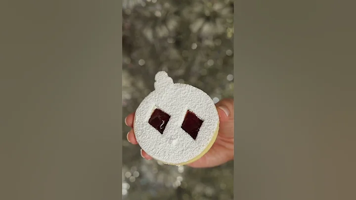Dont let Santa down  Make these #linzer #cookies f...