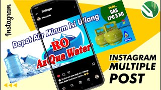 SO EASY !!! instagram feed multiple post in corel draw | Tirtha Studio