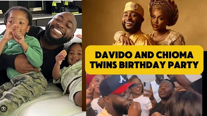 FULL VIDEO: DAVIDO AND CHIOMA TWINS FIRST BIRTHDAY PARTY IN ATLANTA || Ify gists tv