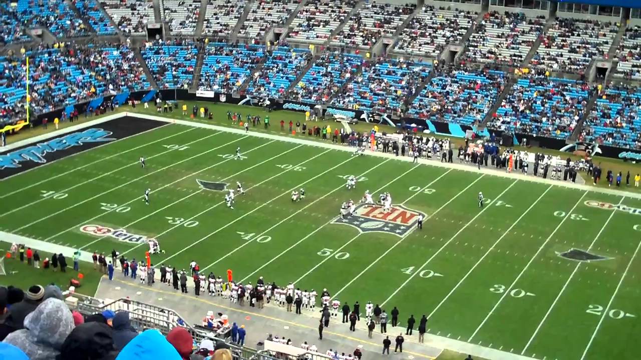 Bank Of America Stadium Seating Chart Row 1a