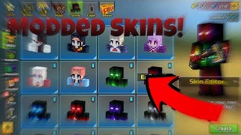 How I Got Modded Skins! | Pixel Gun 3D #pg3d #pixelgun3d