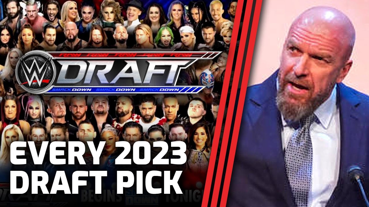 WWE Draft 2023 Results: Full Rosters for Raw and SmackDown ...