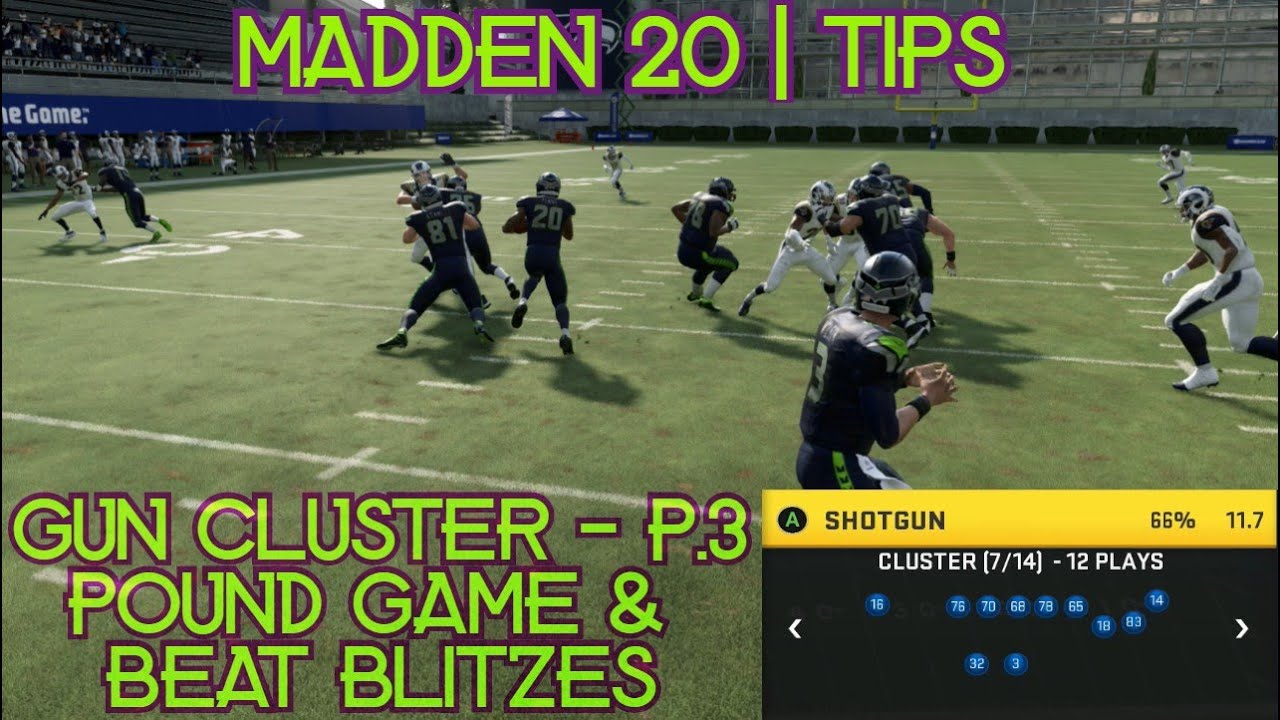 Pound the Rock to Beat Madden 20 Meta Defenses & 146 Blitzes (Gun Cluster p.3)