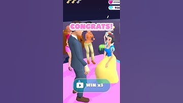 Makeover Run - lvl 176, Best Funny All Levels Gameplay Walkthrough (Android, Ios), Putri Salju