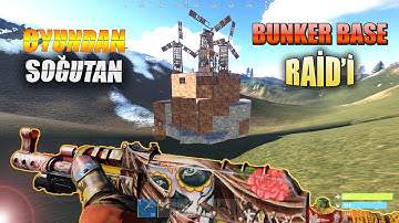İNANILMAZ ZORLAYICI BUNKER BASE RAİD (2.5 Saat) | Rust Türkçe #93
