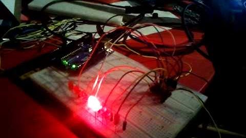 Arduino UNO  with 74HC595: Binary counter