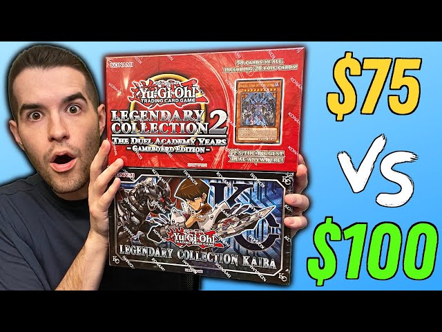 $75 Vs $100 Legendary Collection Opening - YouTube