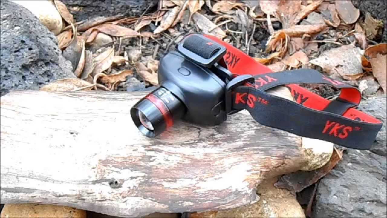 YKS Head Lamp Review ( with 2000 x zoom spotlight)