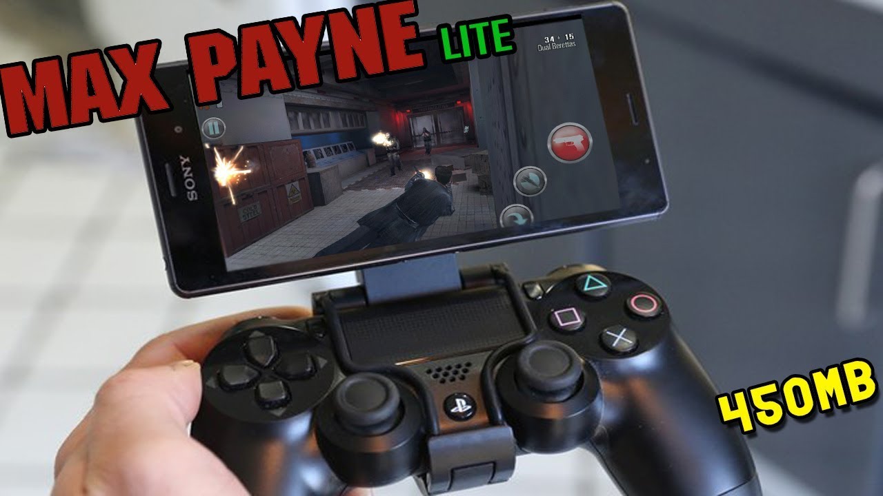 Max Payne Lite para ANDROID (458mb) - Versao Leve! (Atualizado 2018)
