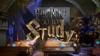 Hogwarts Classroom STUDY🔮 Harry Potter (Defense Against the Dark Arts) Ambience w 3hr Pomodoro 50/10