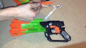 Nerf zombiestrike crossfire mod guide(90+ft)