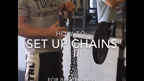 How-To: Set Up Chains For Bench