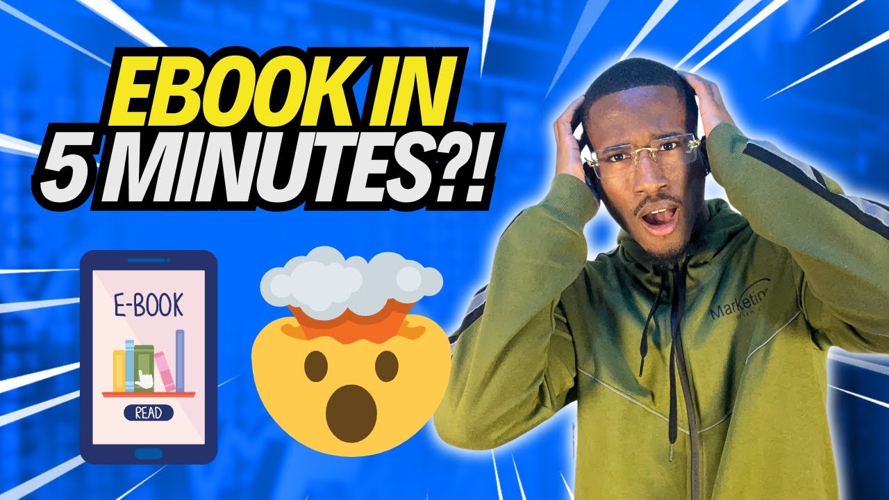 How to Create an Ebook in MINUTES with ChatGPT (Step-by-Step Tutorial ...
