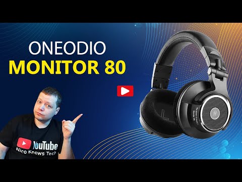 OneOdio Monitor 80 Honest Review 🎧 ~ Best Open Back Headphones Under $100 | Nico Knows Tech