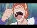 One Piece Dinosaur Chases Usopp And Nami 4kids Dub Edit 
