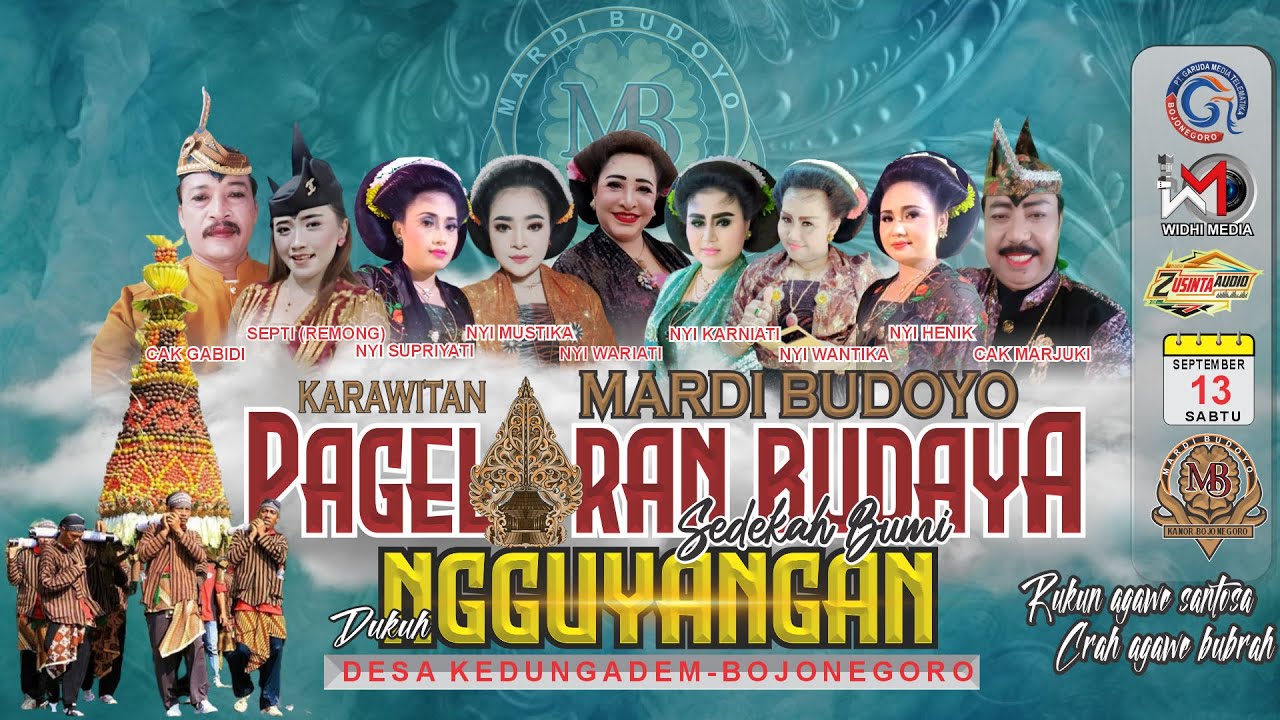 LIVE STREAMING LANGEN TAYUB :: SEDEKAH BUMI :: DUSUN  NGGUYANGAN :: DESA K EDUNGADEM ::