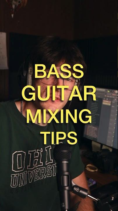 Bass guitar mixing tips #producertips #bass #guitar #mixing #mixingtips #audioengineering #producer