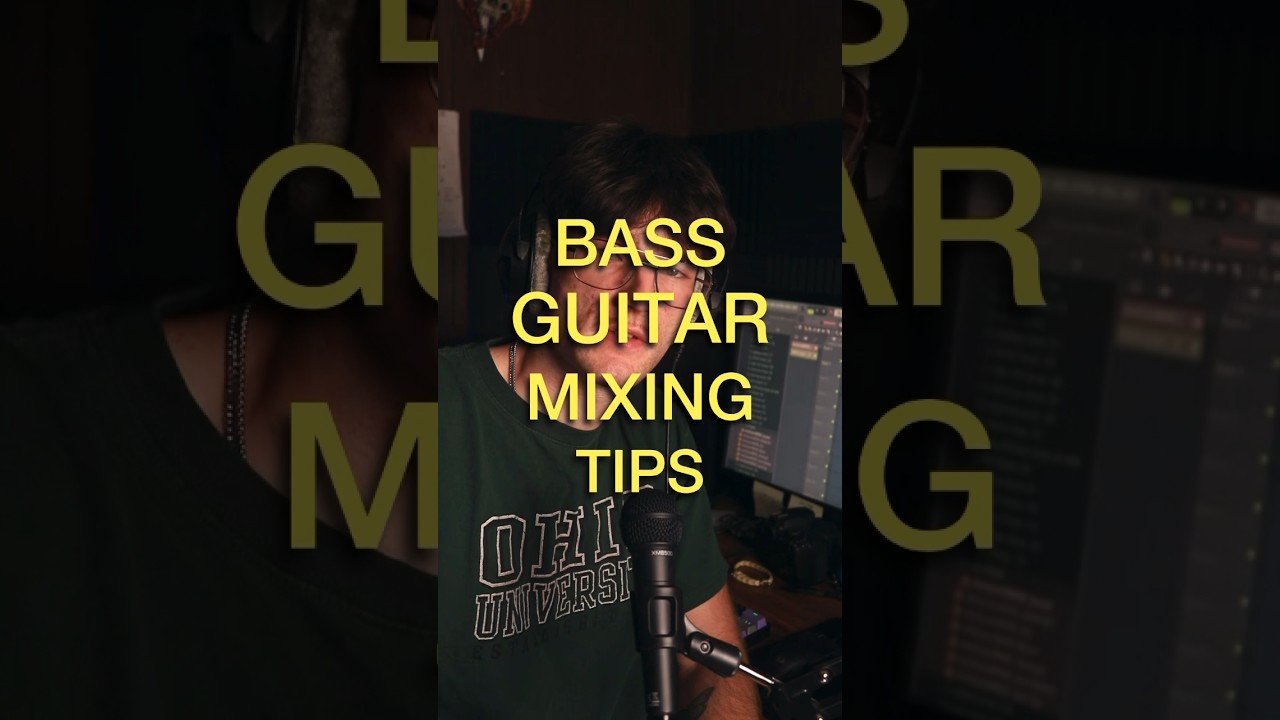 Bass guitar mixing tips 