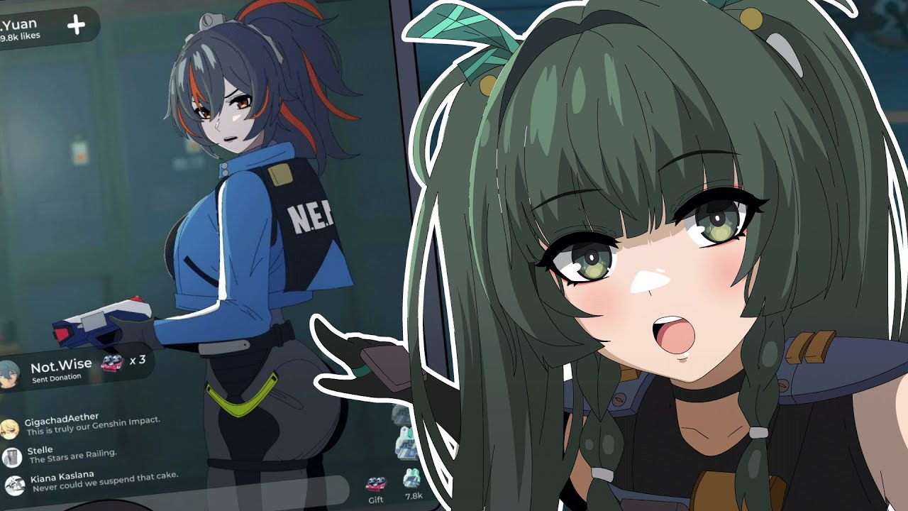 Zhu Yuan is an NPC Streamer? | Zenless Zone Zero Animation