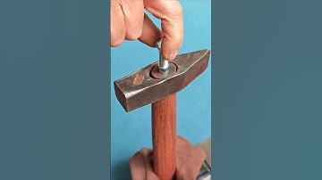 Great Hammer Handle Installation Technique You May Not Know #Hammer #Technique #Great #hammer