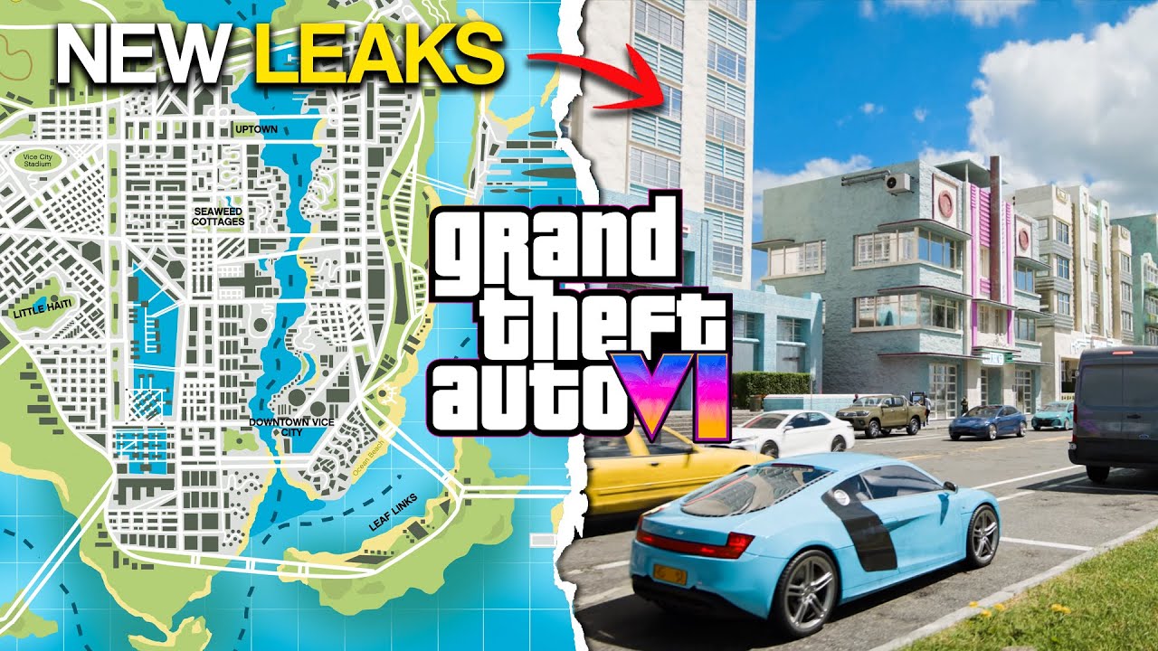 GTA 6 Leaks, Gameplay, Map, and More - News