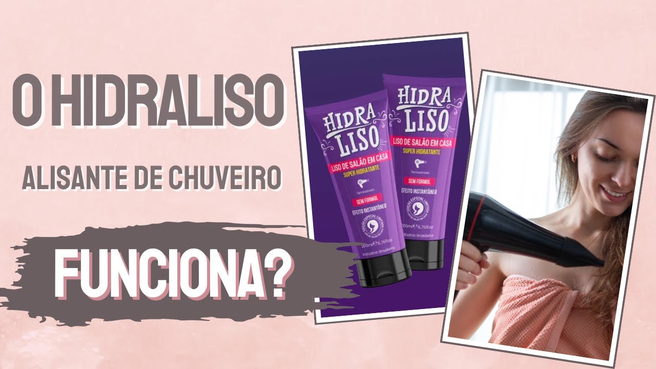 REVIEW HIDRALISO! O Hidraliso Alisante de Chuveiro é bom? Funciona?