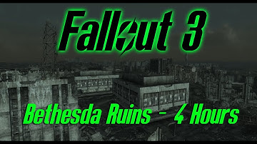 Fallout 3 | The Capital Wasteland: Bethesda Ruins | 4 Hours of Ambience