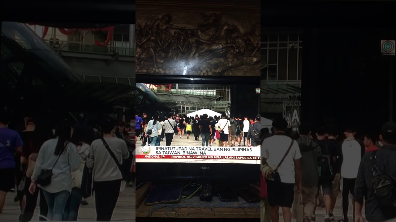 Travel ban sa pinas to tw binawi na