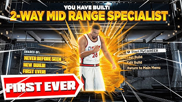 *FIRST EVER* 2-WAY MID-RANGE SPECIALIST BUILD ON NBA 2K21! BEST CENTER BUILD ON NBA 2K21!