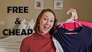How To Get Maternity Clothes FREE or CHEAP