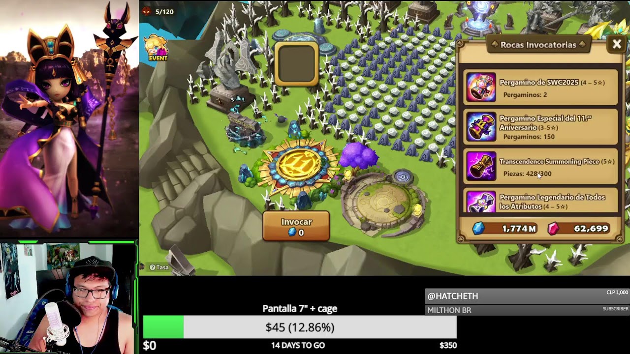 SUMMONERS WAR: DICEN QUE HAY UN HACKER EN COM2US? + INVOCACION