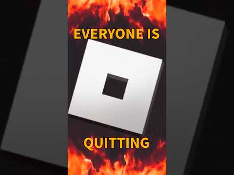 Its Time To Quit Roblox...