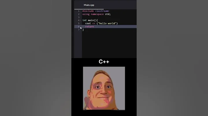 Hello World in different Languages... #coding #memes  #mrincredible #funny #correctcoding