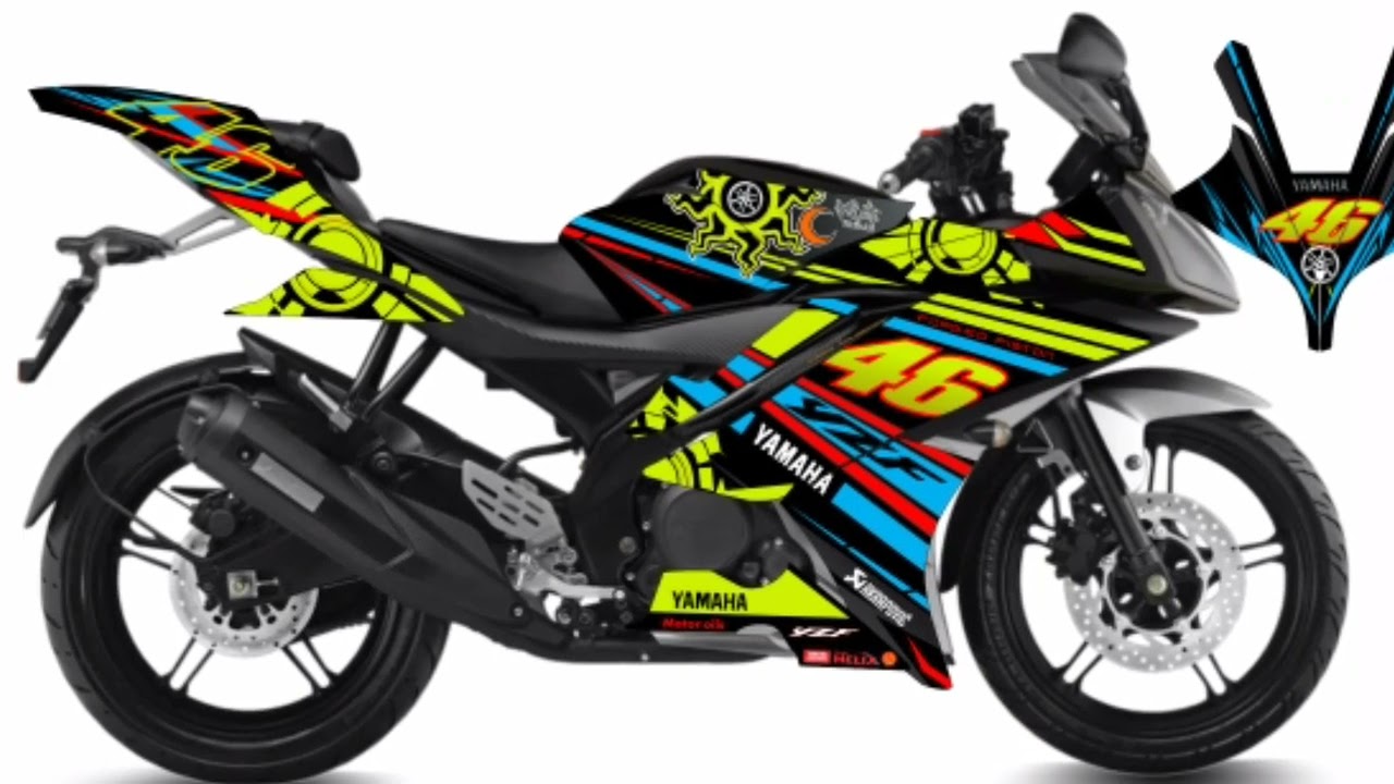 YAMAHA R15 V2 DECALS NEW MODIFIED DESIGNS YouTube