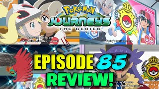 ASH VS BEA!! HYPER CLASS CLASH!! Pokémon Journeys Episode 85 Review