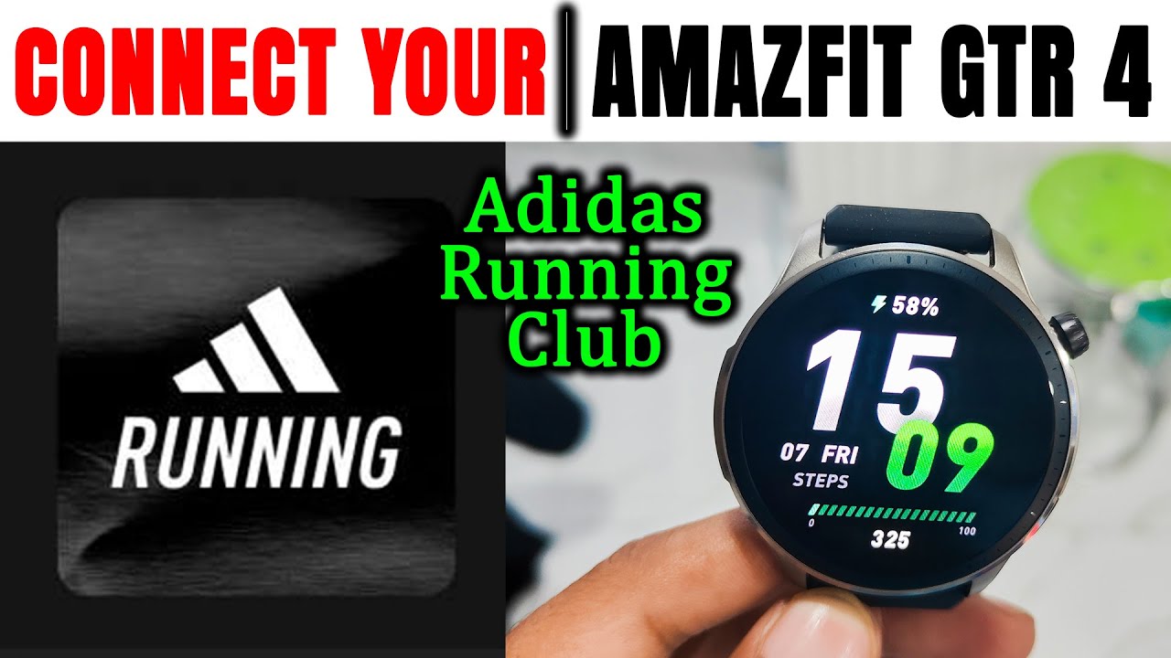 How To Connect Amazfit To Adidas Running App Run Tracker 🏃‍♂️ - YouTube