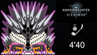MHW IB: M6★ Ode to the Destruction | Tempered Ruiner Nergigante | Insect Glaive - 4'40"50