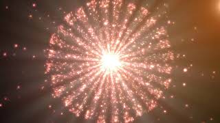 4K Orange Star Spread   Moving Background #AAVFX screenshot 5