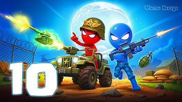 Stickman Party - Gameplay Part 10 Random Funny MiniGames 1 2 3 4 Plyer Free New Update Adventure