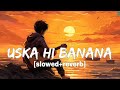 Uska hi banana  arijit singh slowed  reverb  play bass tseries lofimusicchannel3935