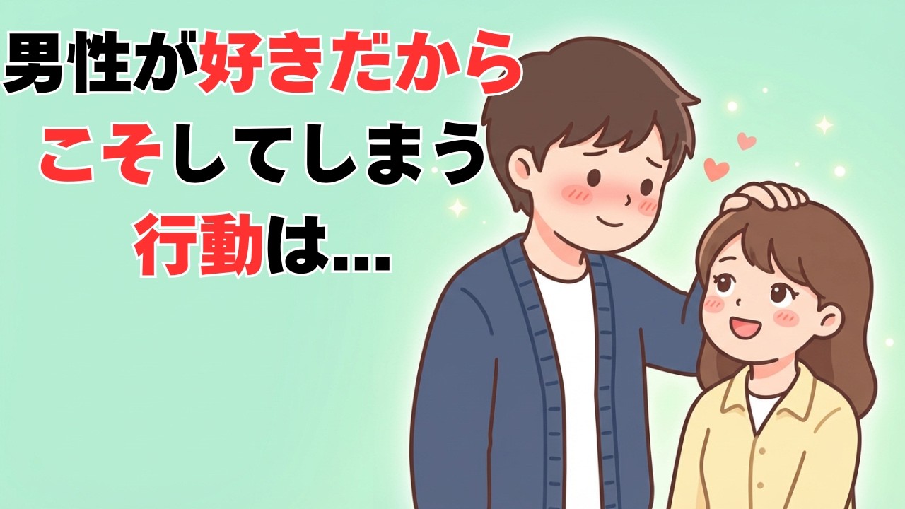 恋愛の雑学 - 実は、男性が好きだからこそしてしまうことは