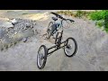 how to make tilting trike from hoverboard