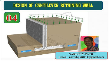 Design of Cantilever Retaining Wall - PART 04