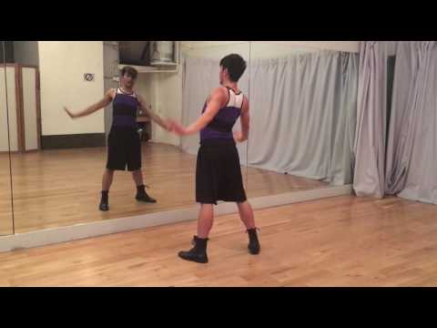 Telephone:  spoken 8 count tutorial - end of song